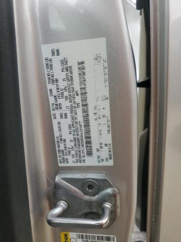 5LMCJ4D95GUJ31477 - 2016 LINCOLN MKC BLACK LABEL Silber Foto 14