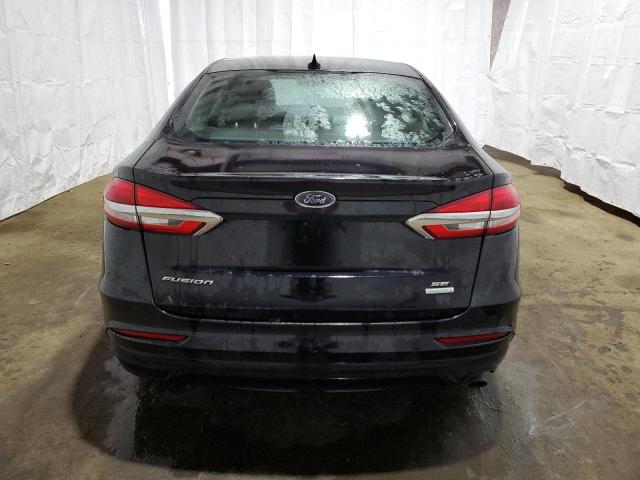 3FA6P0HD7KR203411 - 2019 FORD FUSION SE BLACK photo 6