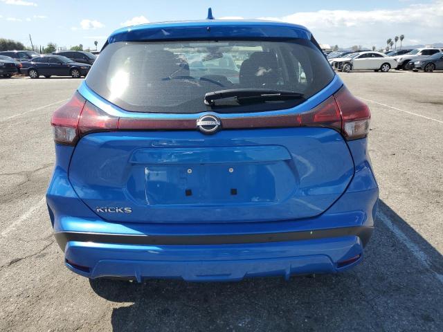 3N1CP5BV2NL490050 - 2022 NISSAN KICKS S BLUE photo 6