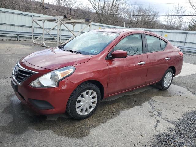 3N1CN7AP0KL867717 - 2019 NISSAN VERSA S RED photo 1