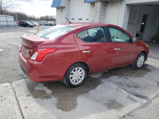 3N1CN7AP0KL867717 - 2019 NISSAN VERSA S RED photo 3