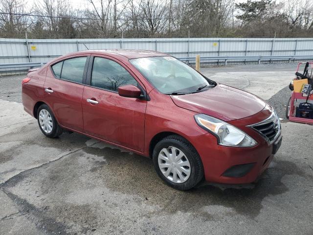 3N1CN7AP0KL867717 - 2019 NISSAN VERSA S RED photo 4