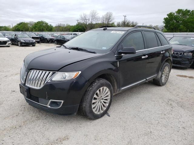 2LMDJ6JK5DBL49189 - 2013 LINCOLN MKX BLACK photo 1