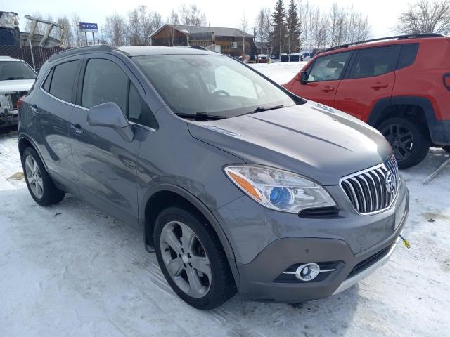 KL4CJHSB0DB079830 - 2013 BUICK ENCORE PREMIUM GRAY photo 4