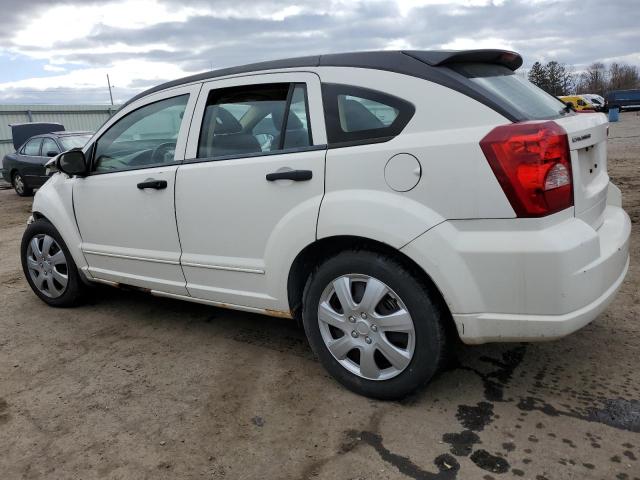 1B3HB48B47D379941 - 2007 DODGE CALIBER SXT WHITE photo 2