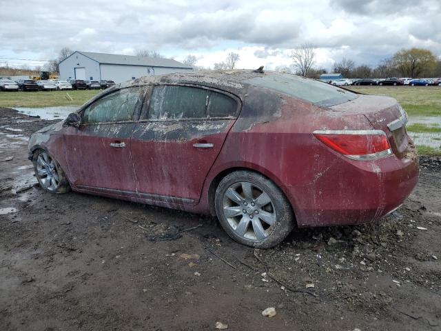 1G4GE5EV4AF233651 - 2010 BUICK LACROSSE CXS RED photo 2