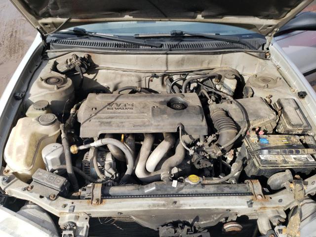 1Y1SK52871Z447761 - 2001 CHEVROLET GEO PRIZM BASE SILVER photo 11