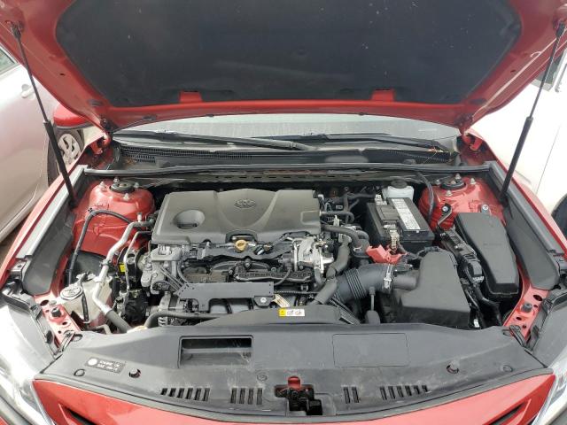 4T1B11HKXKU237717 - 2019 TOYOTA CAMRY L RED photo 11