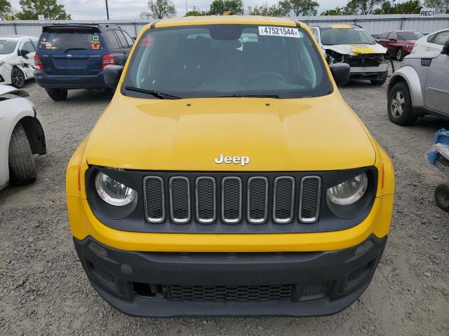 ZACCJAAB5JPG96267 - 2018 JEEP RENEGADE SPORT 黄色 照片 5