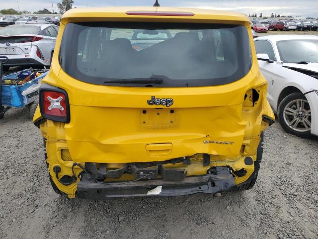 ZACCJAAB5JPG96267 - 2018 JEEP RENEGADE SPORT 黄色 照片 6