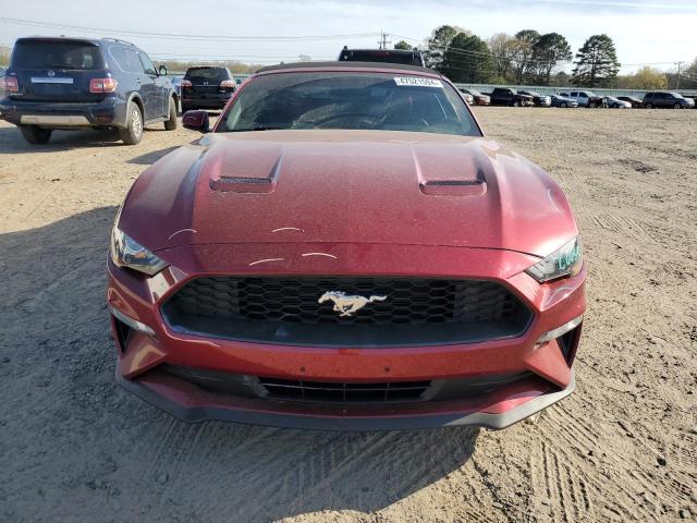 1FATP8UH1K5123826 - 2019 FORD MUSTANG RED photo 5