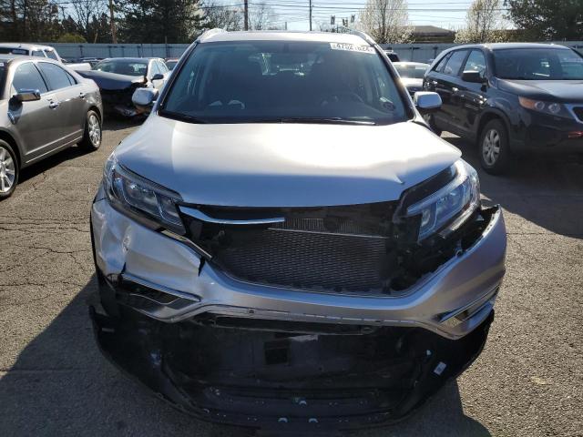 2HKRM4H77FH674243 - 2015 HONDA CR-V EXL SILVER photo 5