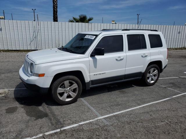 1C4NJPFB0ED723173 - 2014 JEEP PATRIOT LATITUDE WHITE photo 1