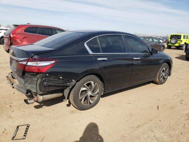 1HGCR2F39HA256225 - 2017 HONDA ACCORD LX BLACK photo 3