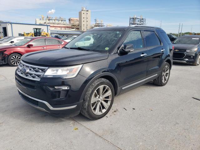 1FM5K7F87JGA16268 - 2018 FORD EXPLORER LIMITED BLACK photo 1