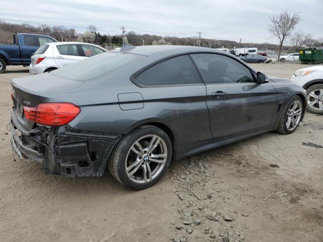 WBA3N7C51EK221694 - 2014 BMW 428 I GRAY photo 3