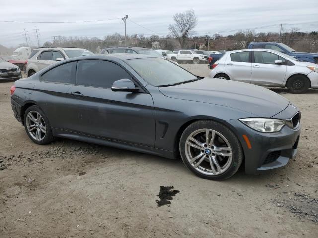 WBA3N7C51EK221694 - 2014 BMW 428 I GRAY photo 4