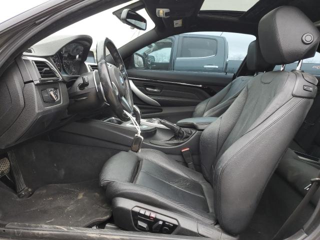 WBA3N7C51EK221694 - 2014 BMW 428 I GRAY photo 7