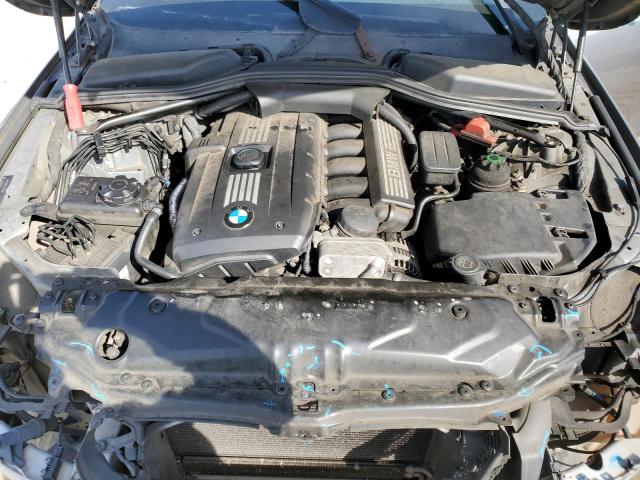 WBANU535X8C115436 - 2008 BMW 528 I GRAY photo 11