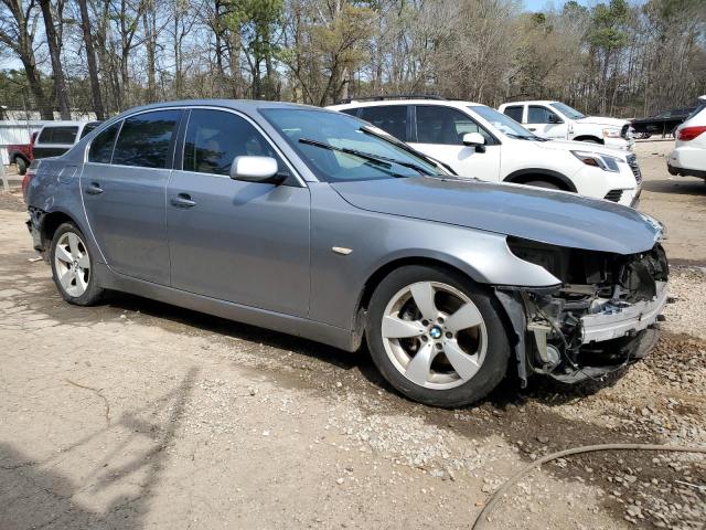 WBANU535X8C115436 - 2008 BMW 528 I GRAY photo 4