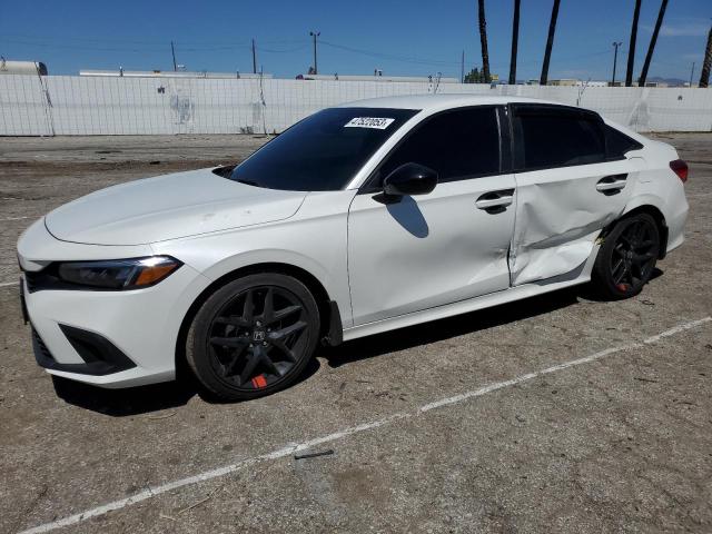 2HGFE2F54NH579542 - 2022 HONDA CIVIC SPORT 白色 照片 1