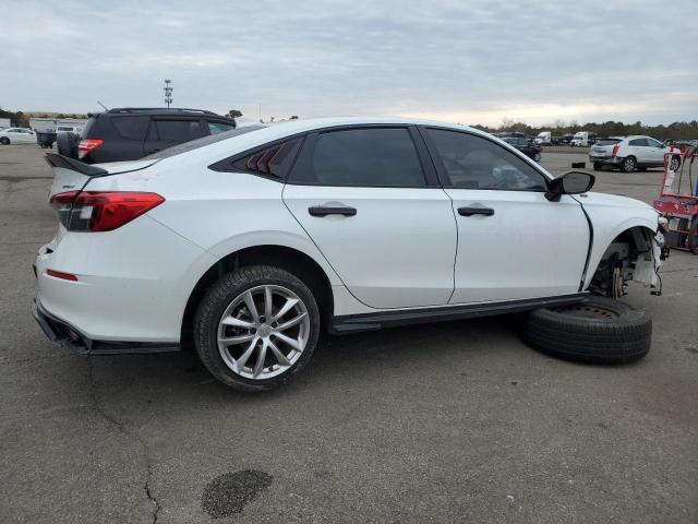 2HGFE2F54NH503156 - 2022 HONDA CIVIC SPORT WHITE photo 3