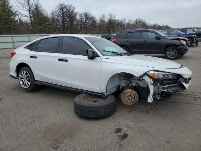 2HGFE2F54NH503156 - 2022 HONDA CIVIC SPORT WHITE photo 4