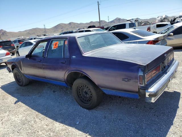 1G1BN69H6GX147214 - 1986 CHEVROLET CAPRICE CLASSIC PURPLE photo 2