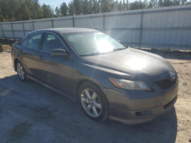 4T1BK46K87U542612 - 2007 TOYOTA CAMRY LE CHARCOAL photo 4