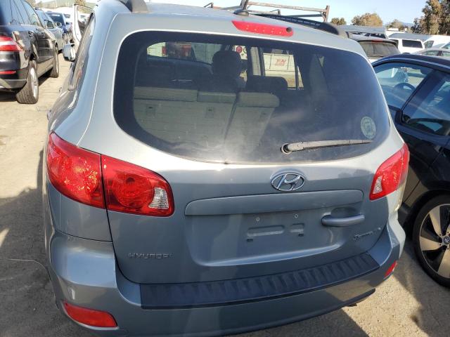 5NMSG13D28H163575 - 2008 HYUNDAI SANTA FE GLS BLUE photo 6