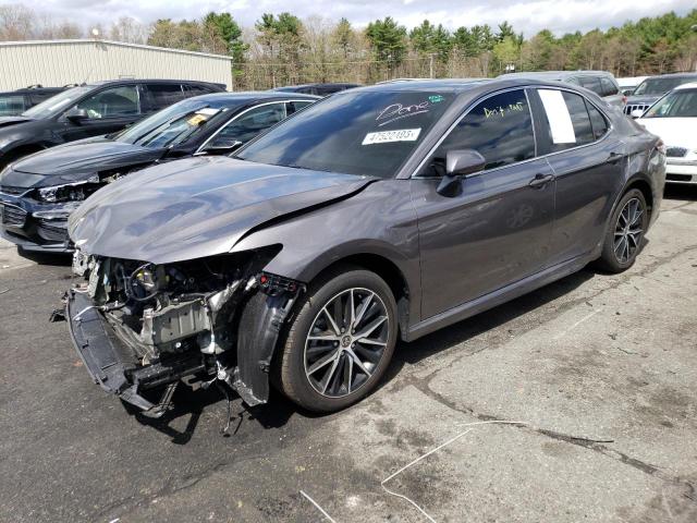 4T1G11BK7PU080394 - 2023 TOYOTA CAMRY SE NIGHT SHADE GRAY photo 1