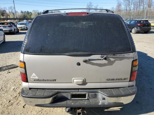 1GNFK16T14J205930 - 2004 CHEVROLET SUBURBAN K1500 GRAY photo 6