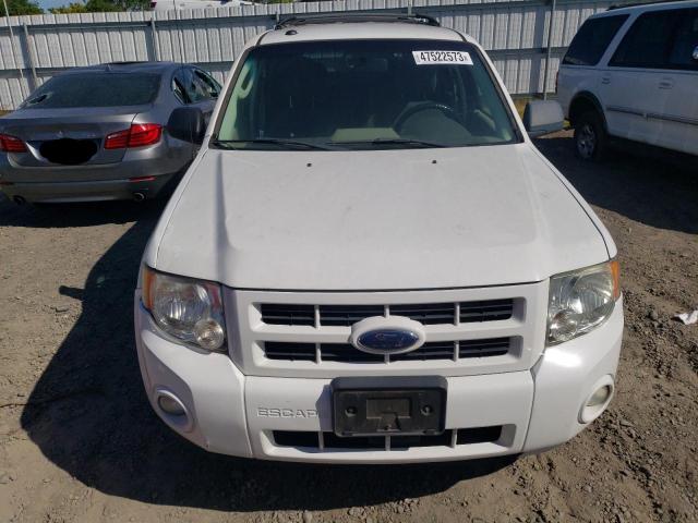 1FMCU49339KC39318 - 2009 FORD ESCAPE HYBRID WHITE photo 5