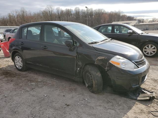 3N1BC1CP3CK235880 - 2012 NISSAN VERSA S BLACK photo 4