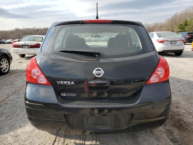 3N1BC1CP3CK235880 - 2012 NISSAN VERSA S BLACK photo 6