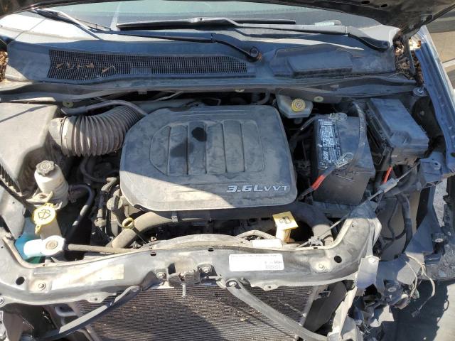 2C4RC1CG3DR663720 - 2013 CHRYSLER TOWN & COU TOURING L BLUE photo 11