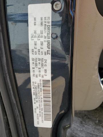 2C4RC1CG3DR663720 - 2013 CHRYSLER TOWN & COU TOURING L BLUE photo 12