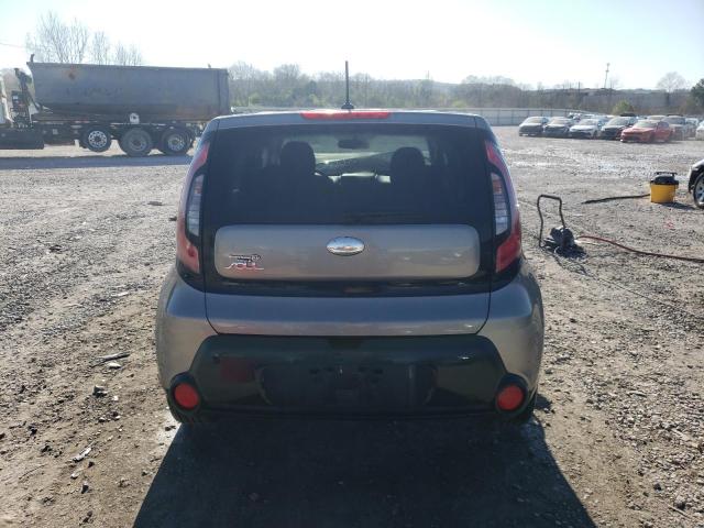 KNDJN2A23E7015947 - 2014 KIA SOUL GRAY photo 6