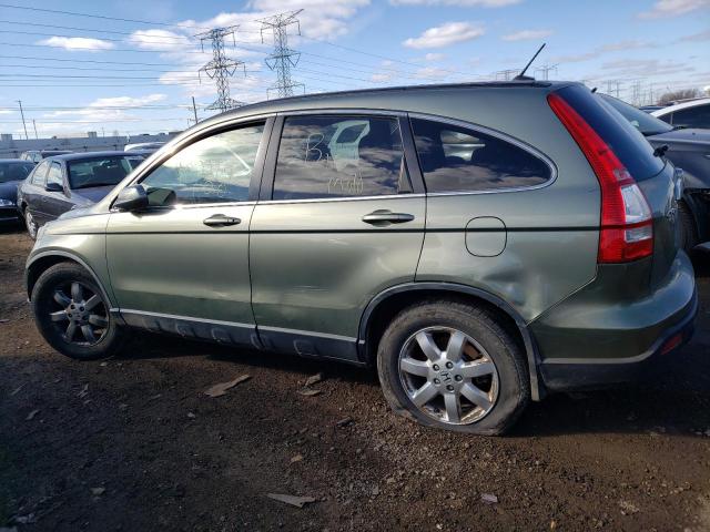 JHLRE48708C062996 - 2008 HONDA CR-V EXL GREEN photo 2