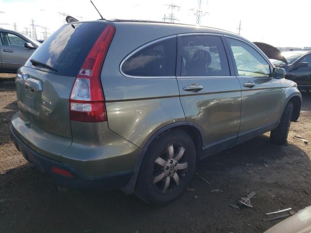 JHLRE48708C062996 - 2008 HONDA CR-V EXL GREEN photo 3