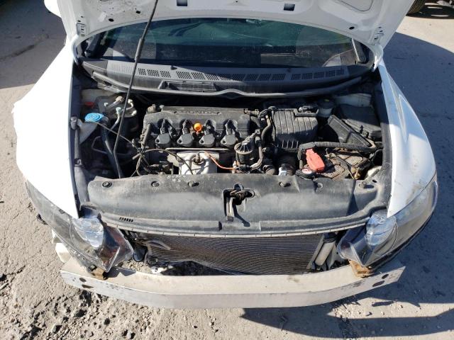 2HGFA16699H103050 - 2009 HONDA CIVIC LX-S أبيض صورة 11