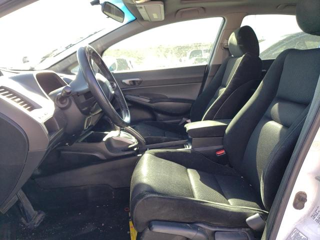 2HGFA16699H103050 - 2009 HONDA CIVIC LX-S أبيض صورة 7