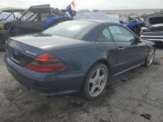 WDBSK74F65F106837 - 2005 MERCEDES-BENZ SL 55 AMG BLUE photo 3