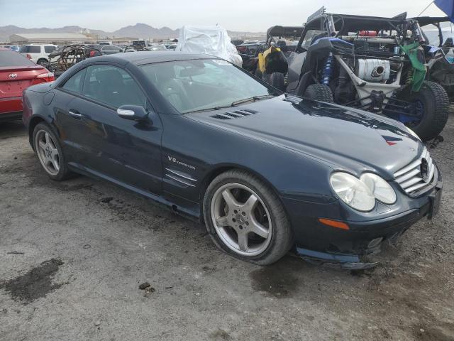 WDBSK74F65F106837 - 2005 MERCEDES-BENZ SL 55 AMG BLUE photo 4