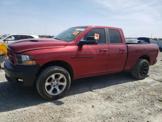 1C6RD7HT0CS110503 - 2012 DODGE RAM 1500 SPORT RED photo 1