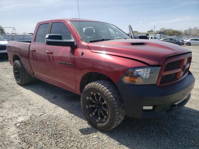 1C6RD7HT0CS110503 - 2012 DODGE RAM 1500 SPORT RED photo 4