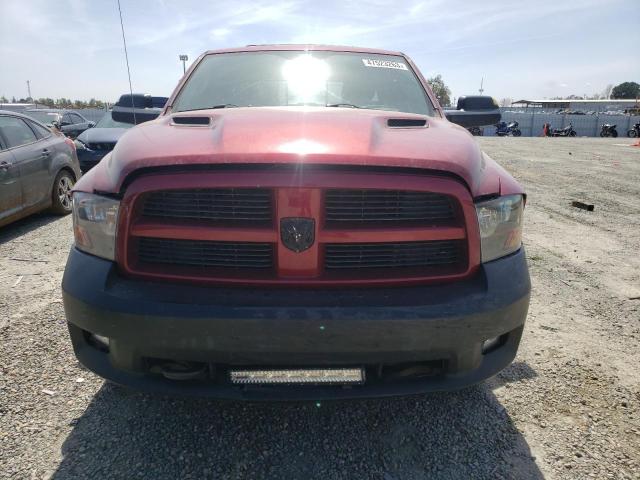 1C6RD7HT0CS110503 - 2012 DODGE RAM 1500 SPORT RED photo 5