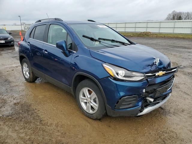 3GNCJLSB2LL161412 - 2020 CHEVROLET TRAX 1LT BLUE photo 4