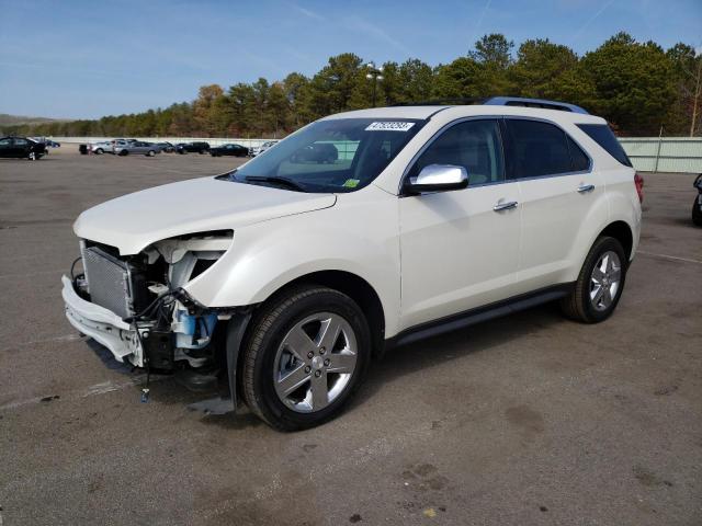 1GNFLHEK7EZ132533 - 2014 CHEVROLET EQUINOX LTZ WHITE photo 1