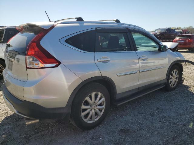 2HKRM3H71EH547898 - 2014 HONDA CR-V EXL SILVER photo 3